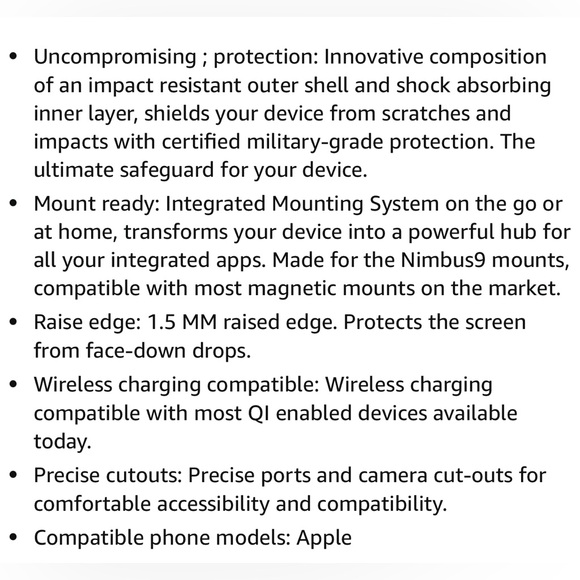 Cirrus 2 Case Black for iPhone 12 Pro Max - Picture 11 of 12